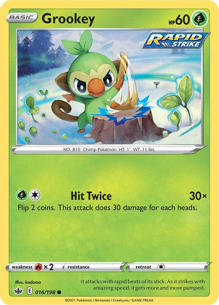 Grookey 016-198 (RH)