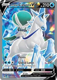 pokemon ss chilling reign ice rider calyrex v 163 198 full art