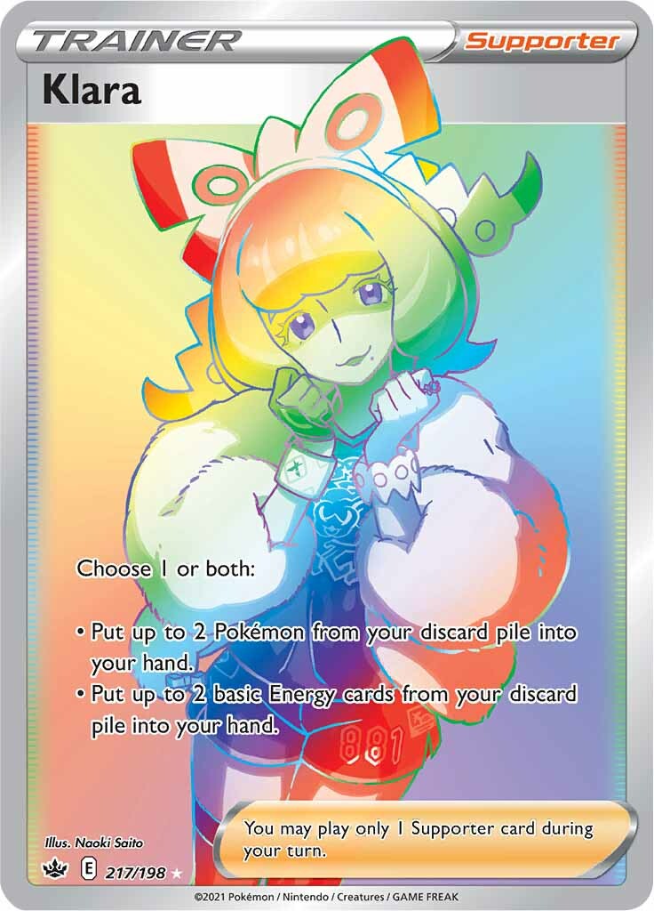 Klara 217-198 RAINBOW RARE