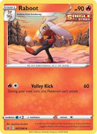 pokemon ss chilling reign raboot 027 198