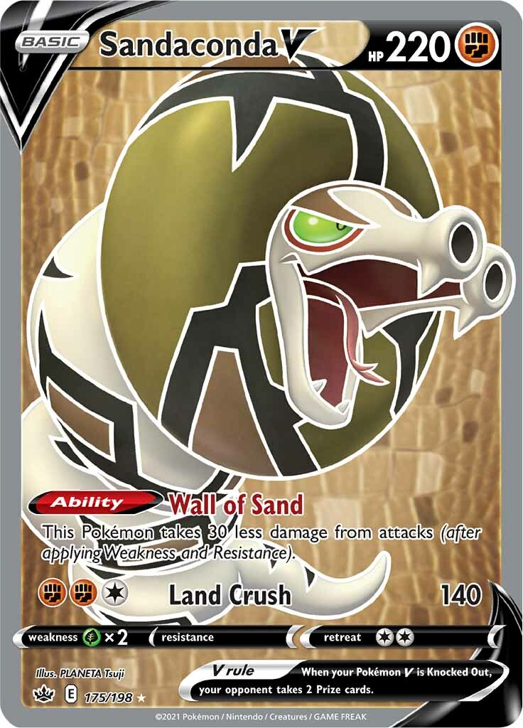 Sandaconda V 175-198 FULL ART