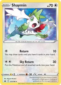 pokemon ss chilling reign shaymin 123 198