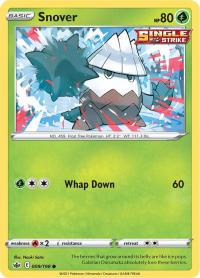 pokemon ss chilling reign snover 009 198 rh