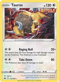 pokemon ss chilling reign tauros 115 198