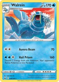 pokemon ss chilling reign walrein 039 198