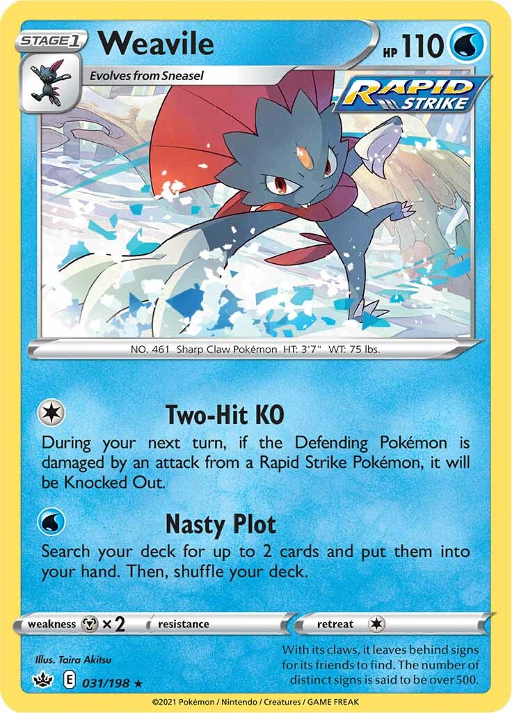 Weavile 031-198