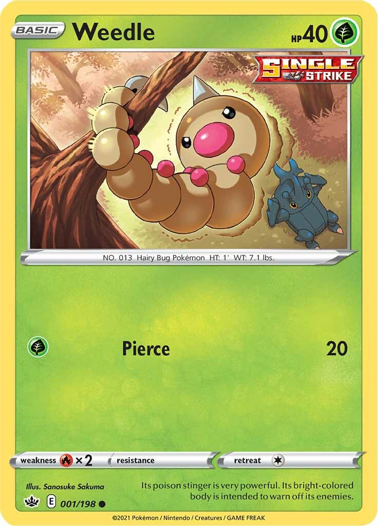 Weedle 1-198