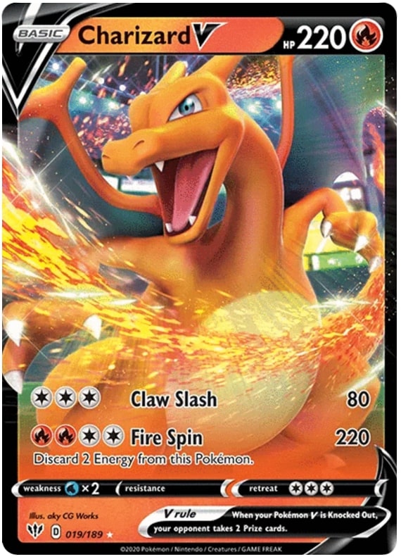 Charizard V 019-189