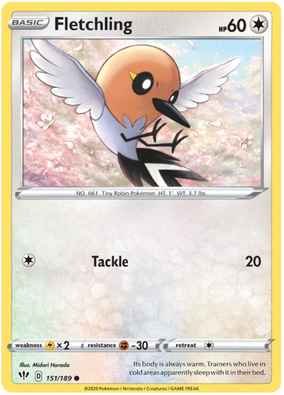 Fletchling 151-189 (RH)