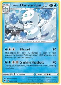 pokemon ss darkness ablaze galarian darmanitan 044 189