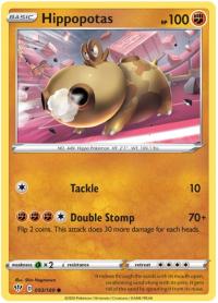 pokemon ss darkness ablaze hippopotas 093 189