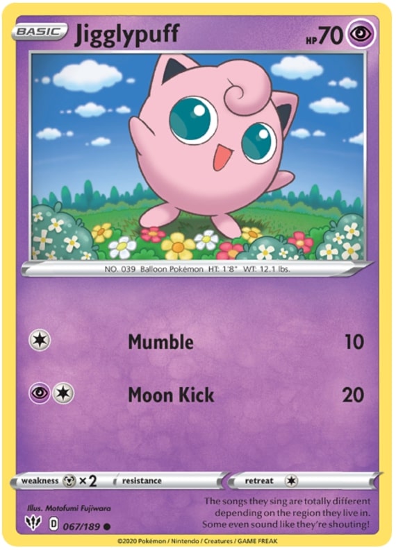 Jigglypuff 067-189 (RH)