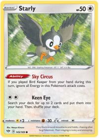 pokemon ss darkness ablaze starly 145 189 rh