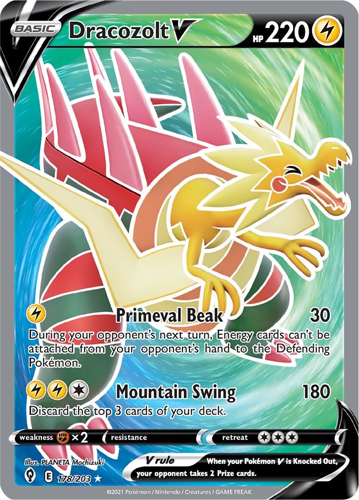 Dracozolt V - 178-203 FULL ART