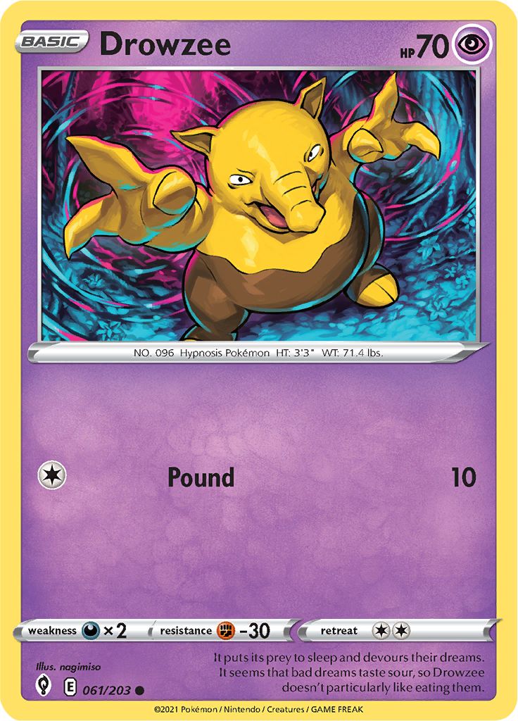 Drowzee - 061-203 (RH)