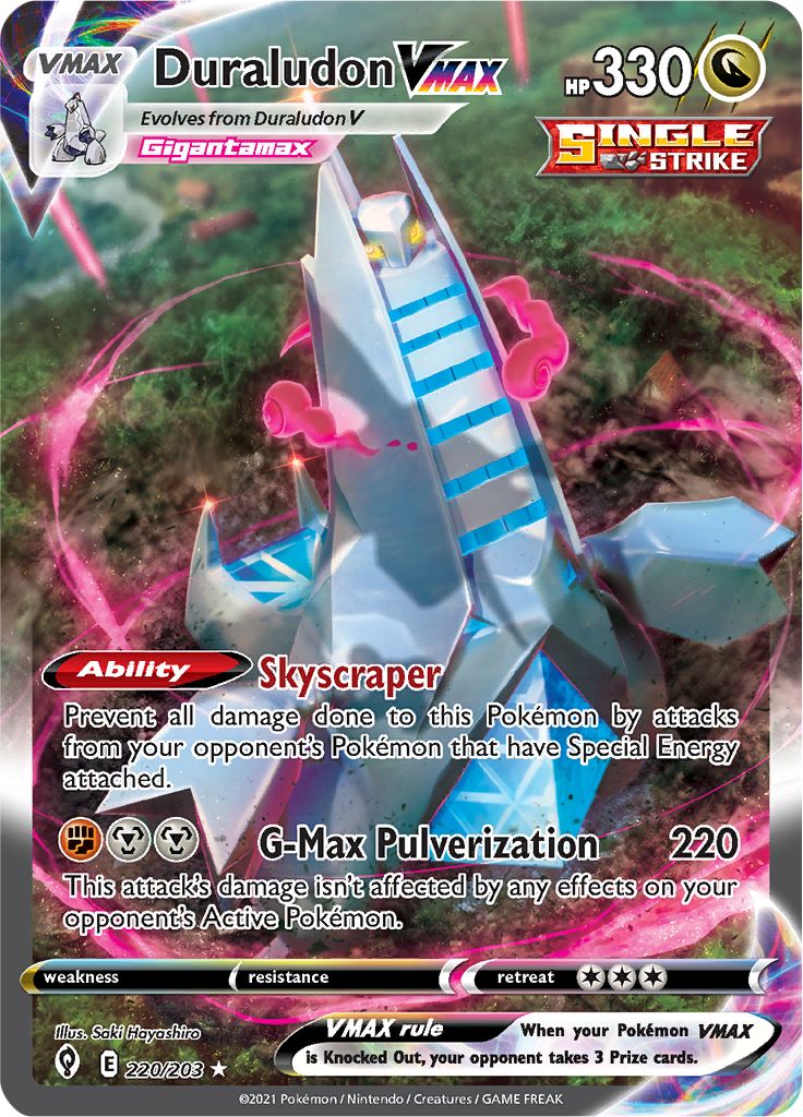 Duraludon VMAX - 220-203 ALTERNATE ART