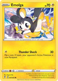 pokemon ss evolving skies emolga 057 203