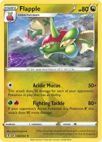 pokemon ss evolving skies flapple 120 203