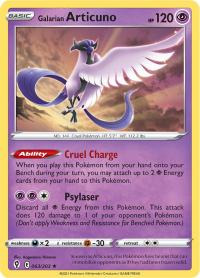 pokemon ss evolving skies galarian articuno 063 203 rh