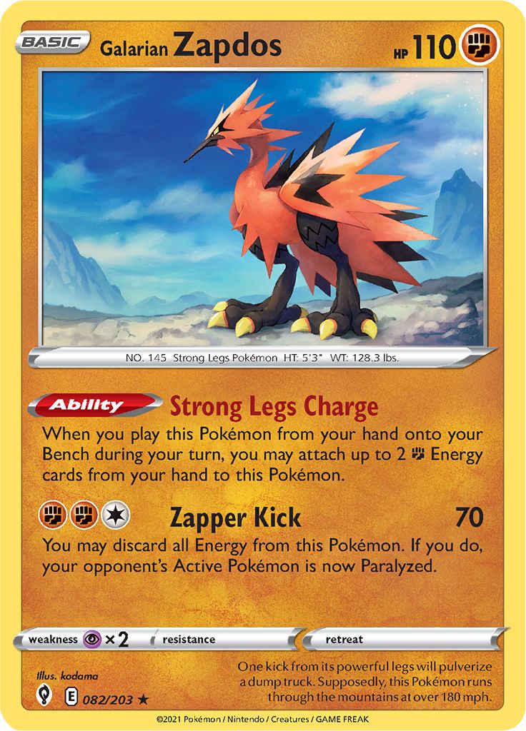 Galarian Zapdos - 082-203 (RH)