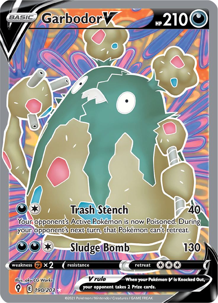 Garbodor V - 190-203 FULL ART