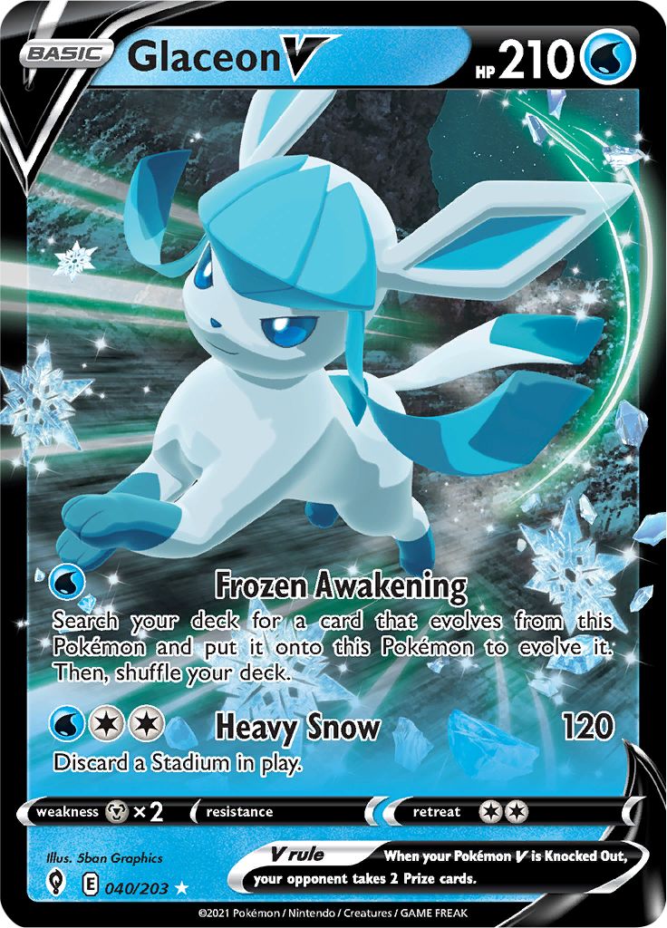 Glaceon V - 040-203