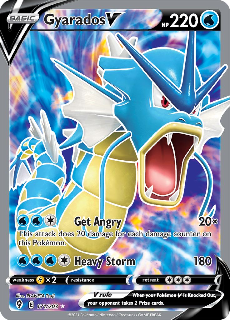 Gyarados V - 171-203 FULL ART