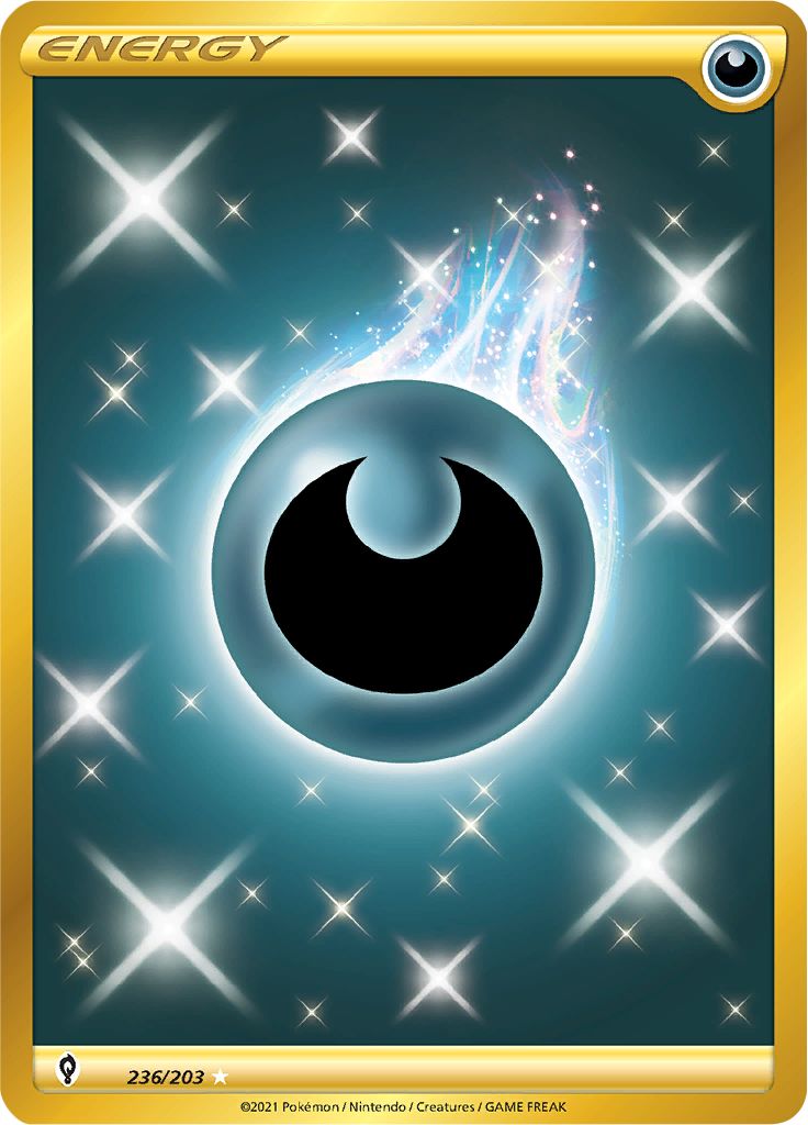 Darkness Energy - 236-203 SECRET RARE