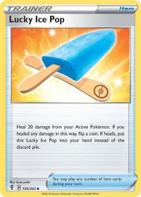 pokemon ss evolving skies lucky ice pop 150 203