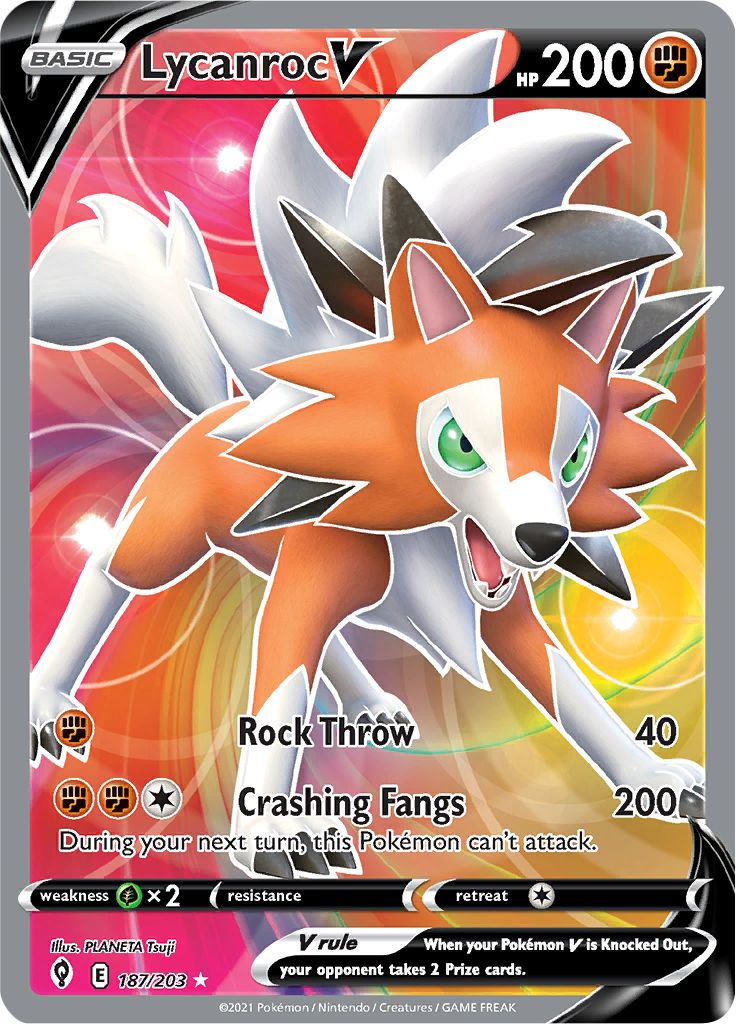 Lycanroc V - 187-203 FULL ART