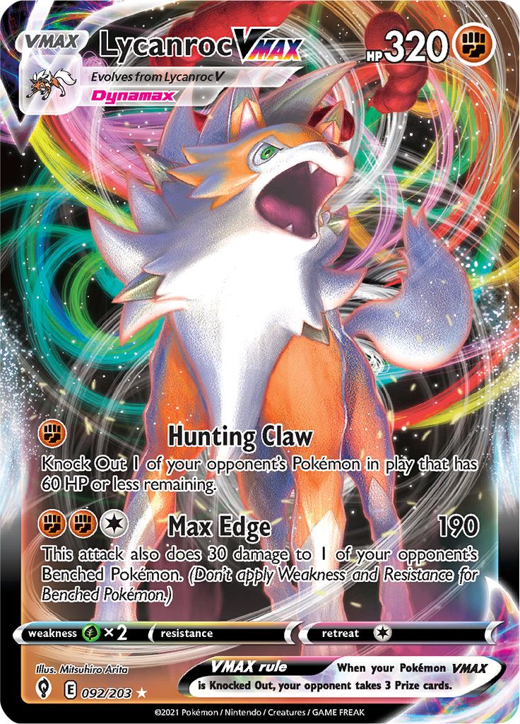 Lycanroc VMAX - 092-203