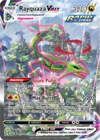 pokemon ss evolving skies rayquaza vmax 218 203 alternate art