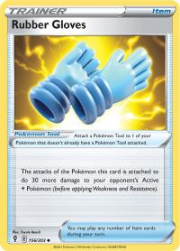 pokemon ss evolving skies rubber gloves 156 203 rh