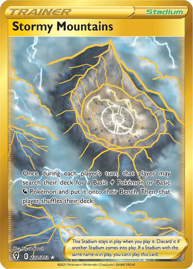 Stormy Mountains - 232-203 SECRET RARE