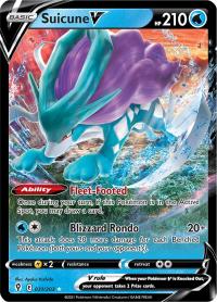 pokemon ss evolving skies suicune v 031 203