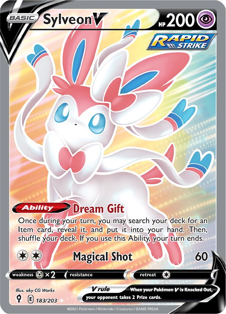 Sylveon V - 183-203 FULL ART