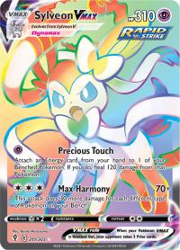 pokemon ss evolving skies sylveon vmax 211 203 rainbow rare