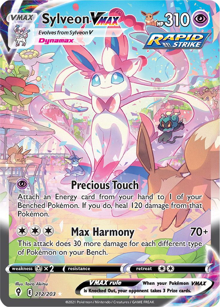 Sylveon VMAX - 212-203 SECRET RARE