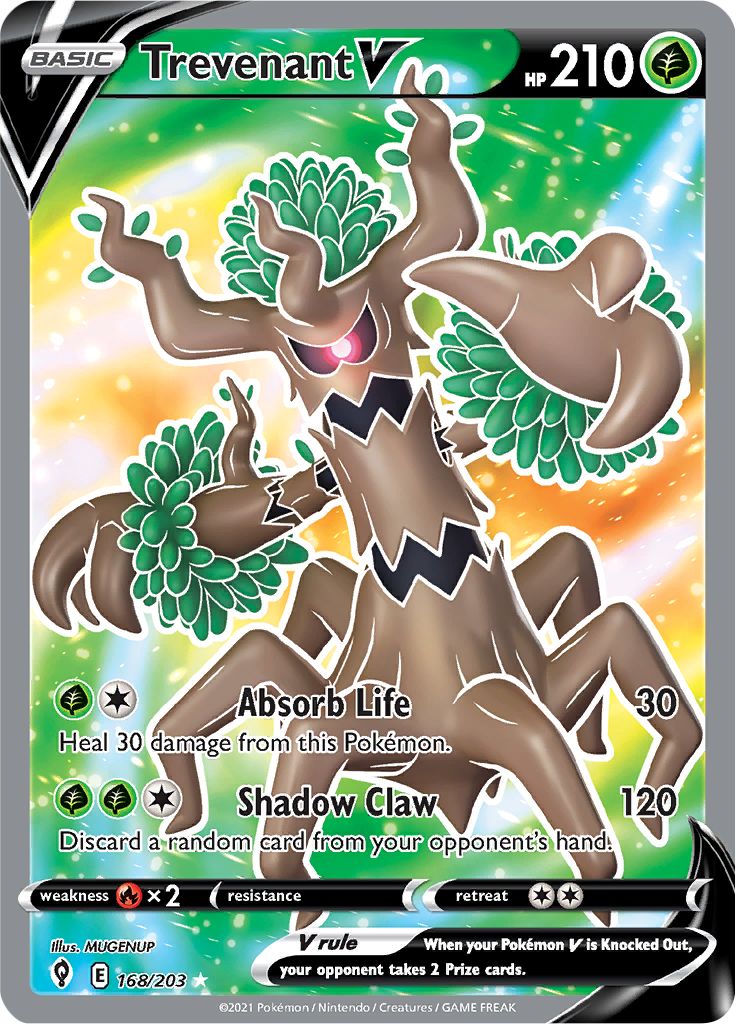 Trevenant V - 168-203 FULL ART