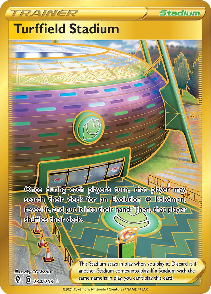 Turffield Stadium - 234-203 SECRET RARE