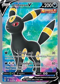 pokemon ss evolving skies umbreon v 188 203 full art