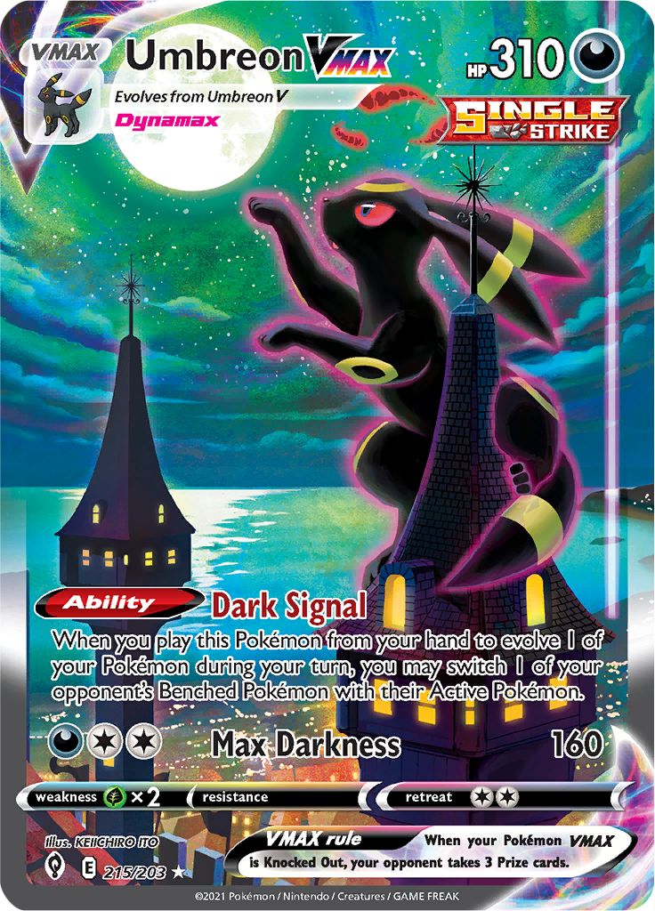 Umbreon VMAX - 215-203 ALTERNATE ART