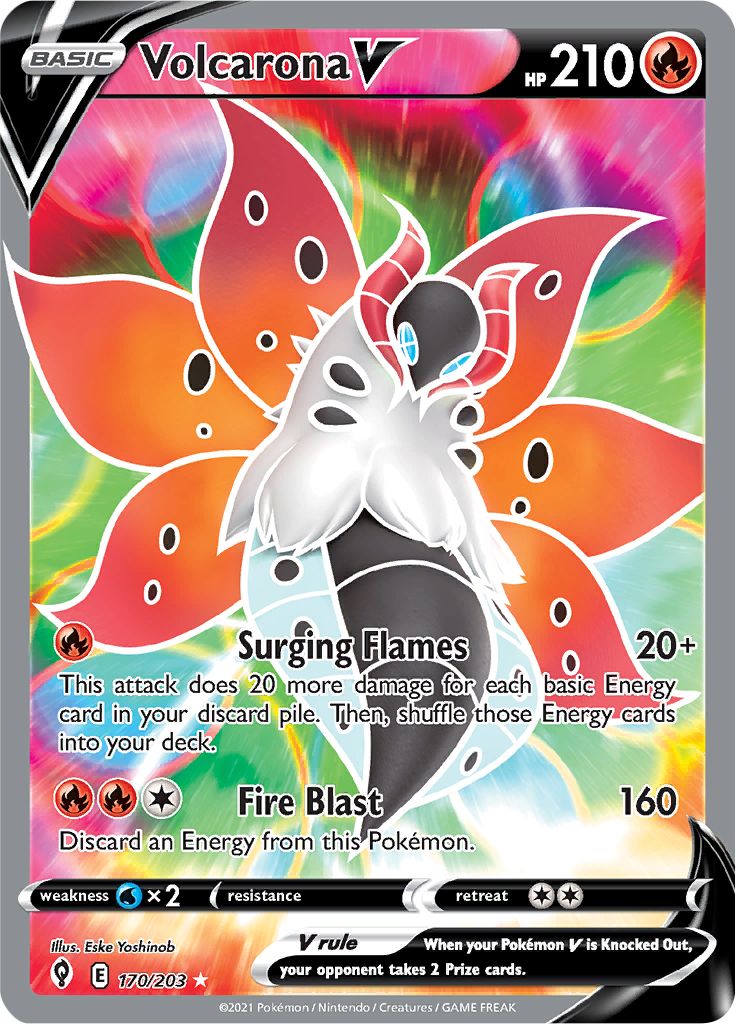 Volcarona V - 170-203 FULL ART