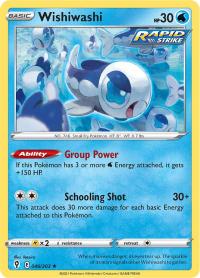 pokemon ss evolving skies wishiwashi 046 203