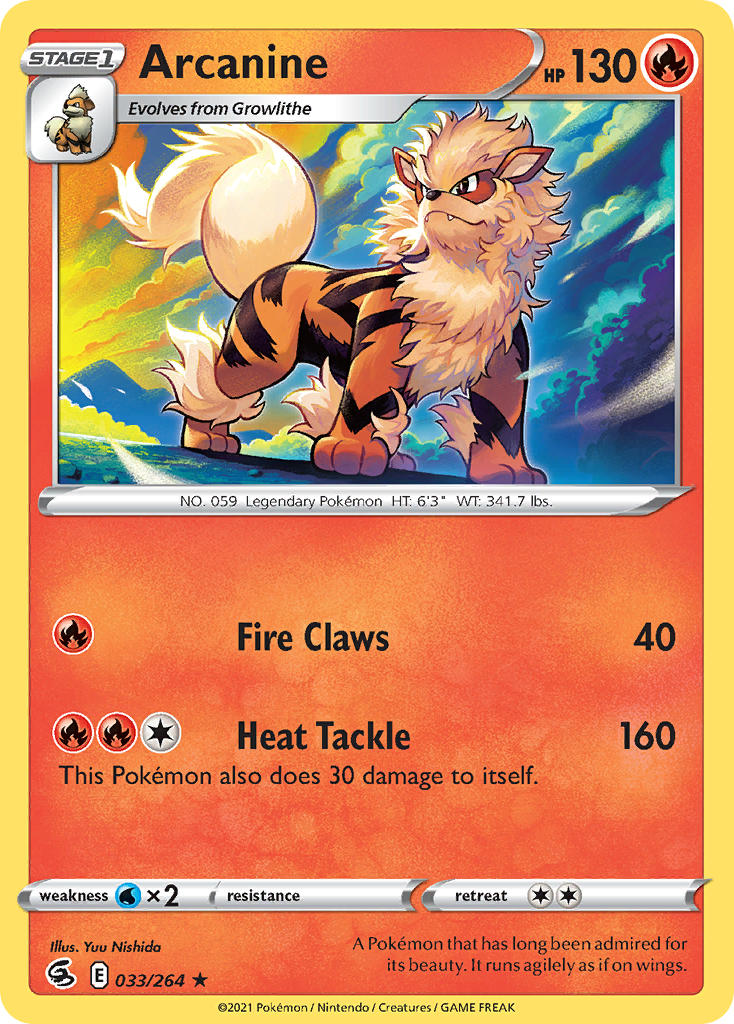 Arcanine - 033-264 (RH)