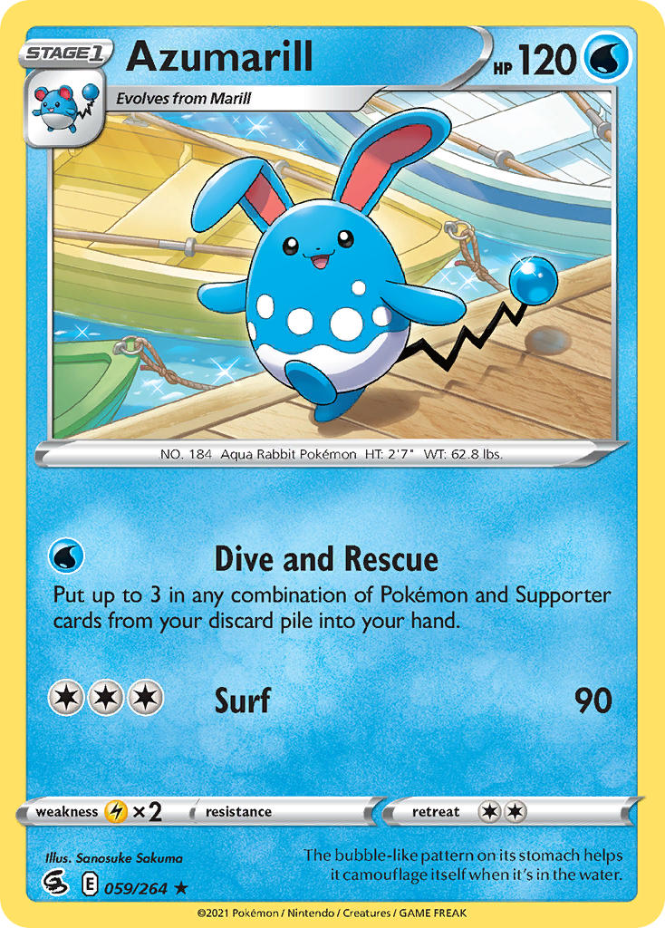 Azumarill - 059-264 (RH)