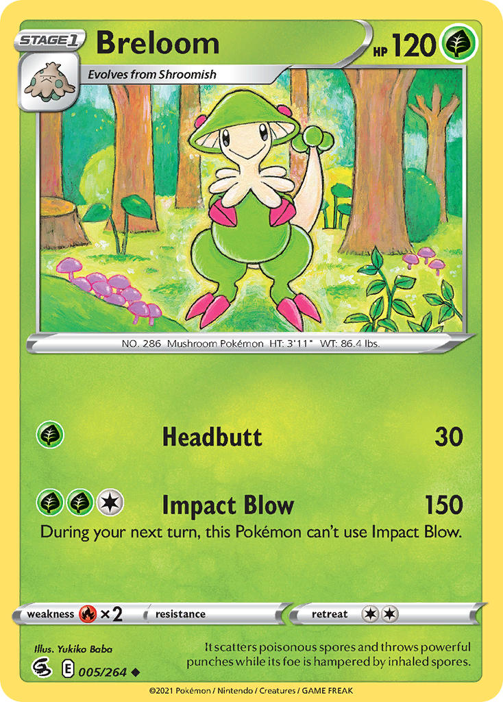 Breloom - 005-264 (RH)