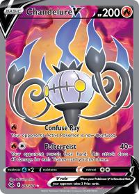 pokemon ss fusion strike chandelure v 247 264 full art