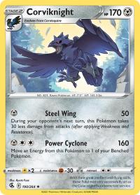 pokemon ss fusion strike corviknight 190 264 rh