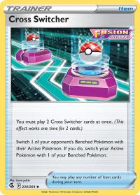 pokemon ss fusion strike cross switcher 230 264